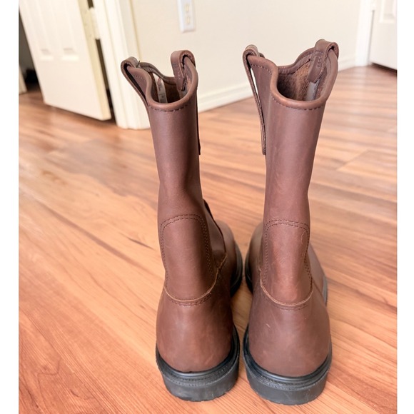 Red Wing Shoes Men's 2531 Work Boots Brown Leather Steel Toe ASTM Certified - Picture 5 of 10